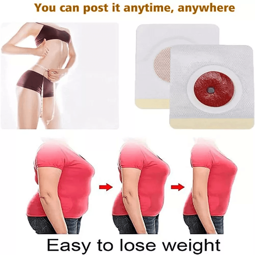 image-60PCS Slim Patch Weight Loss Slimming Diets Pads Detox Burn Fat