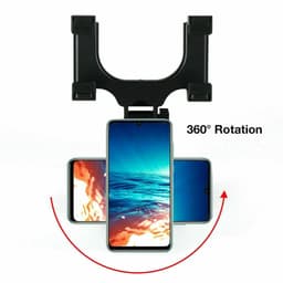 image-Universal 360 Rotation Car Rear View Mirror Mount Stand GPS Cell Phone