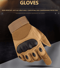 image-Tactical Motorcycle Motocross Full Finger Gloves Motorbike Riding