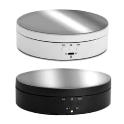 image-360° Electric Motorized Rotating Display Stand Jewelry Photography