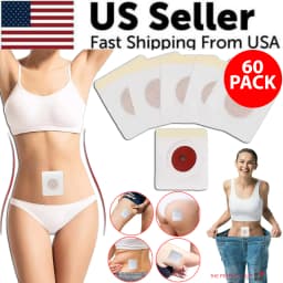 image-60PCS Slim Patch Weight Loss Slimming Diets Pads Detox Burn Fat