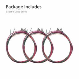 image-3 Sets of 6 Guitar Strings Replacement Steel String For Acoustic