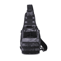 image-Mens Backpack Tactical Sling Shoulder Bag Molle Travel Chest Pack