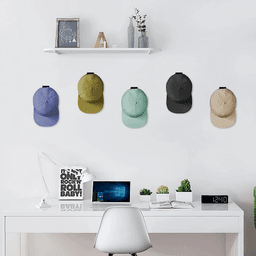image-Baseball Cap Hat Rack Wall Door Hanger Holder Storage Organize 12