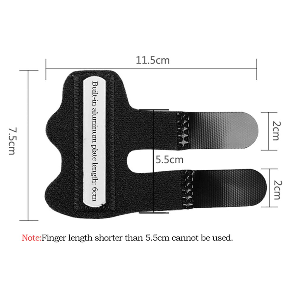 image-Adjustable Trigger Finger Splint Straightener Corrector Brace Support