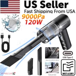 image-120W Cordless Handheld Vacuum Cleaner Small Mini Portable Car Auto