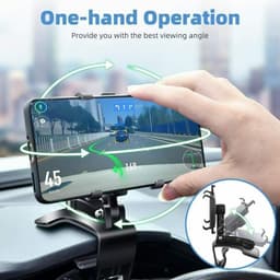 image-Universal Car Dashboard Mount Holder Stand Clamp Cradle Clip For Cell