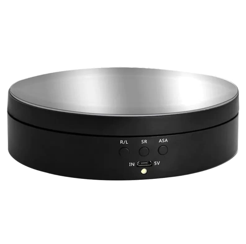 image-360° Electric Motorized Rotating Display Stand Jewelry Photography
