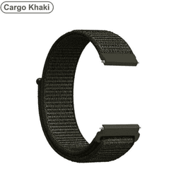 image-20mm 22mm Woven Nylon Sport Loop Watch Band Strap Quick Release Spring