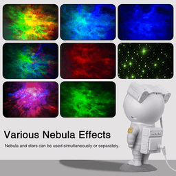 image-Astronaut Projector Galaxy Starry Sky Night Light Ocean Star LED Lamp