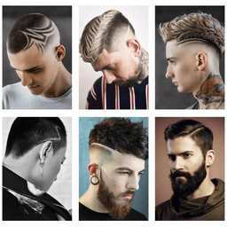 image-Professional Hair Clippers Trimmer Cutting Beard Cordless Barber