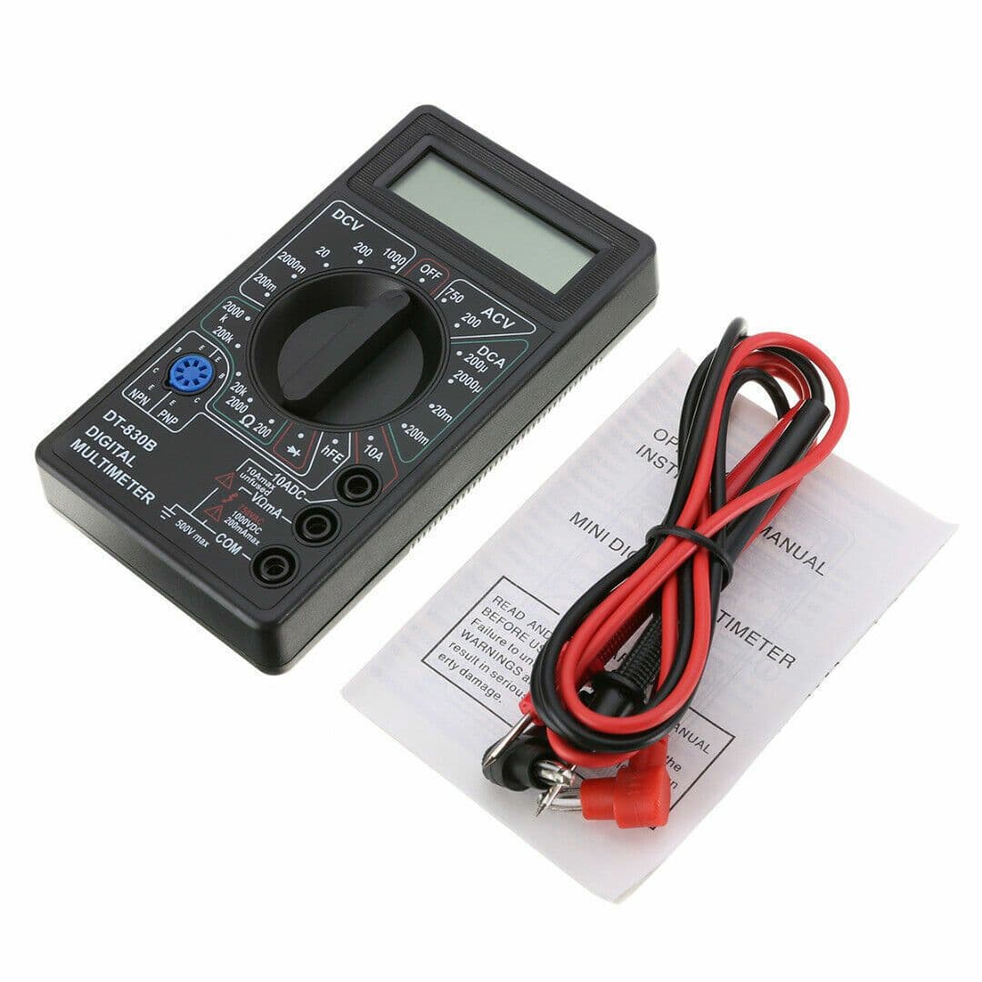 image-7 Fn Digital Multimeter AC DC Voltage Volt 10 Amp Current Resistance