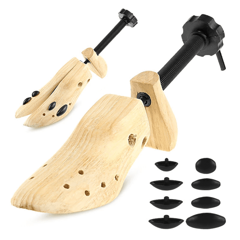 image-2-Way Wooden Adjustable Shoe Stretcher Expander Men Women Boot Size US