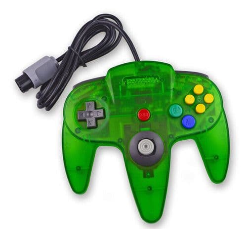 image-New Wired Controller Joystick Compatible With Nintendo 64 N64 Video