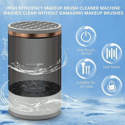 image-Automatic Brush Cleaner Electric Makeup Brush Cleaning Machine Fast