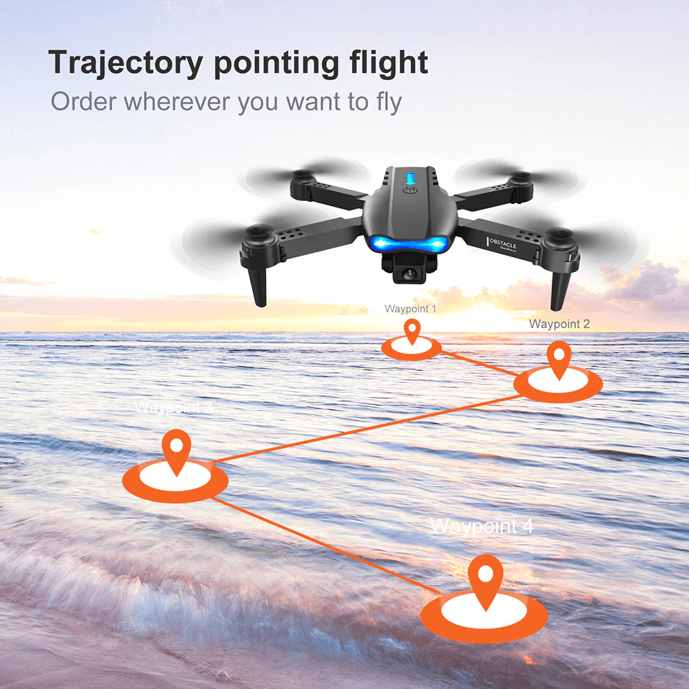 image-Drones Quadcopter 5G 4K GPS Drone X Pro with HD Dual Camera WiFi FPV