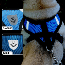 image-Cat Dog Pet Harness Adjustable Control Vest Dogs Reflective S M L XL