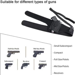 image-Tactical Concealed Carry Shoulder Waist Pistol Hand Gun Holder Holster