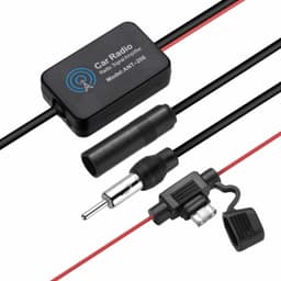 image-Car Auto Stereo FM & AM Radio Signal Antenna Aerial Signal Amp
