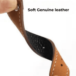 image-18mm 20mm 22mm Classic Genuine Leather Watch Band Strap Quick Release