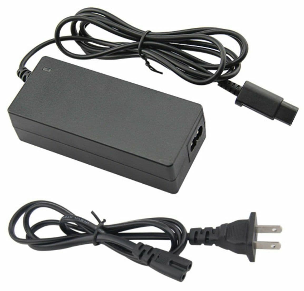 image-AC Adapter Power Supply & Audio Video A/V Cable for Nintendo GameCube