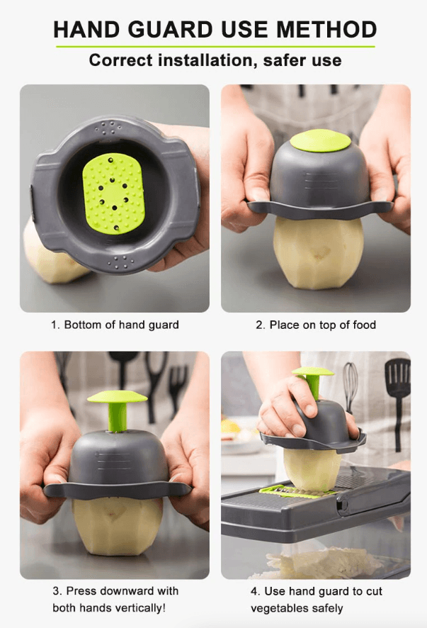 image-15-In-1 Vegetable Fruit Chopper Cutter Food Onion Veggie Dicer Slicer