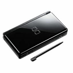 image-Full Replacement Housing Shell Screen Lens Black For OEM Nintendo DS