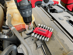 image-14 PCS Power Nut Driver Bit Set Quick Change MM & SAE Impact 1/4" Hex