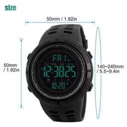 image-SKMEI Men's Digital Army Military Sport Quartz Analog Chrono