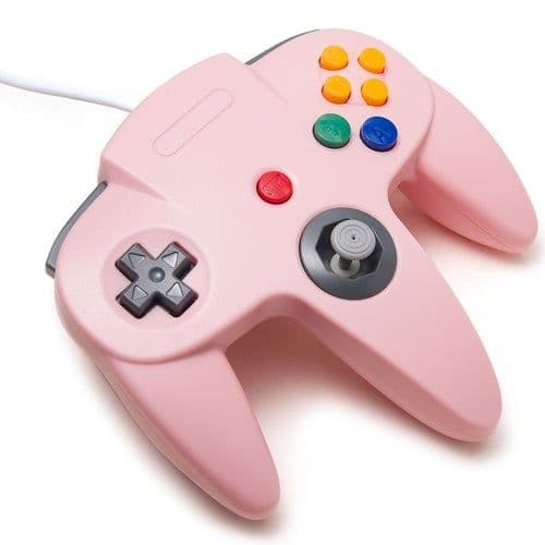 image-New Wired Controller Joystick Compatible With Nintendo 64 N64 Video