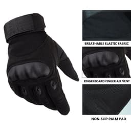 image-Tactical Motorcycle Motocross Full Finger Gloves Motorbike Riding