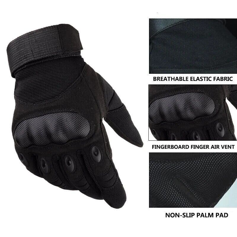 image-Tactical Motorcycle Motocross Full Finger Gloves Motorbike Riding