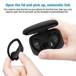 image-Bluetooth Headset TWS 5.0 Wireless Earphones Earbuds Headphones Stereo