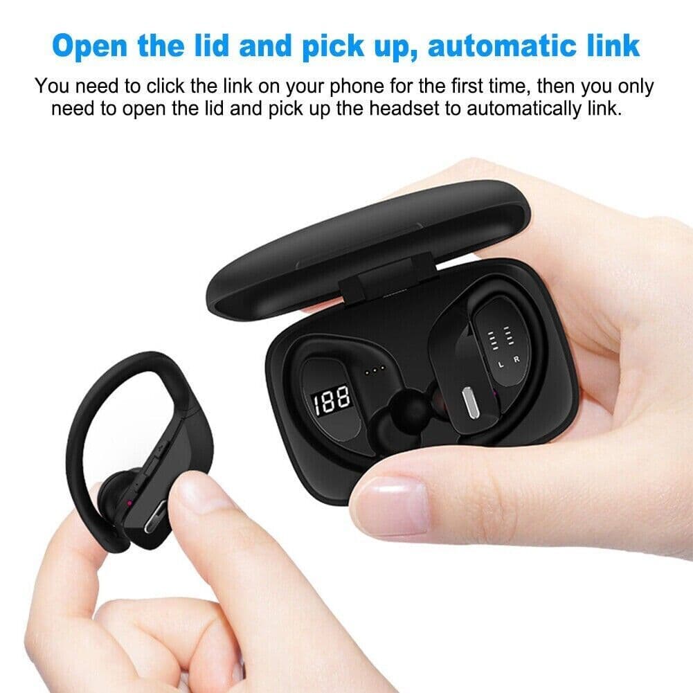 image-Bluetooth Headset TWS 5.0 Wireless Earphones Earbuds Headphones Stereo