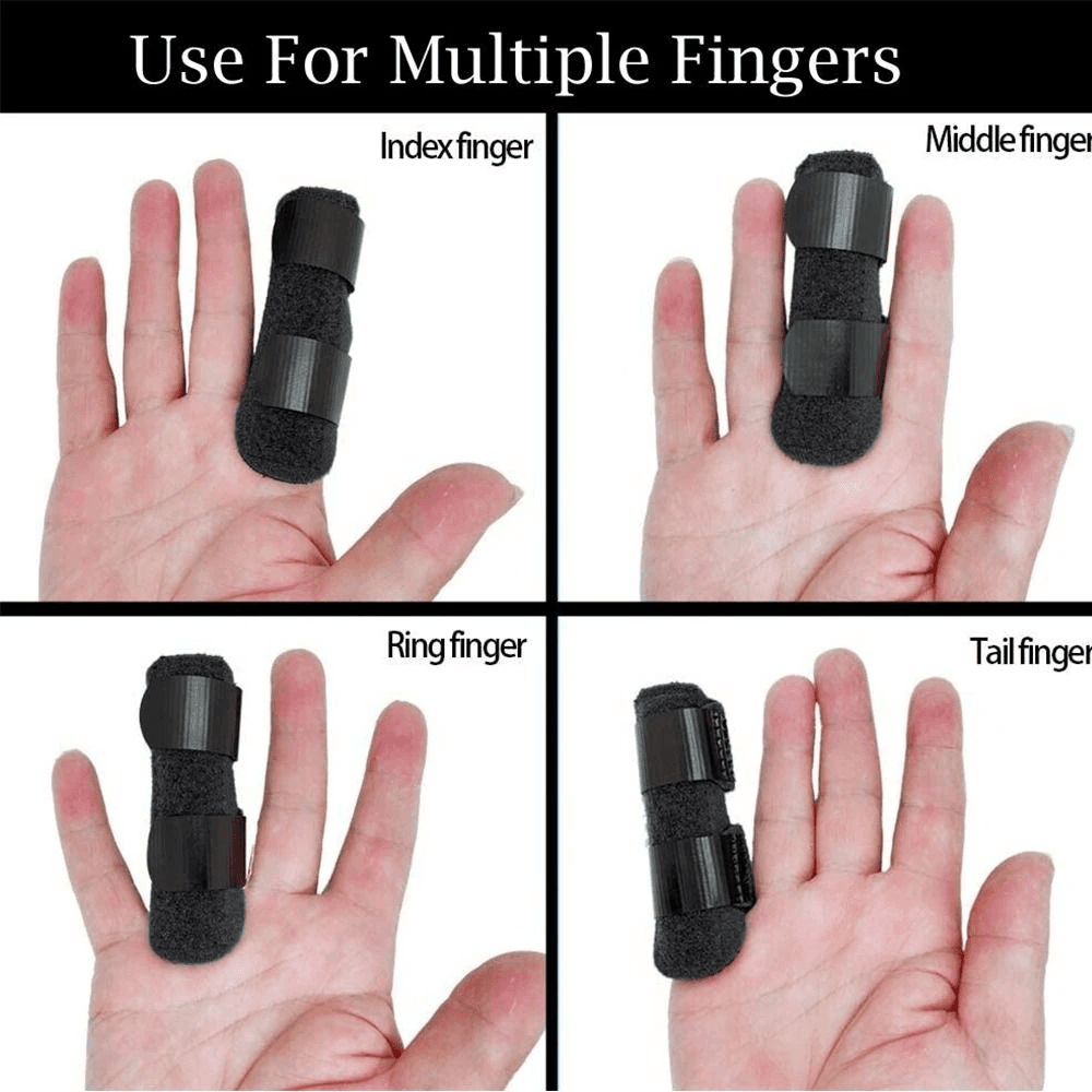 image-Adjustable Trigger Finger Splint Straightener Corrector Brace Support