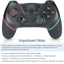 image-Wireless Pro Controller Gamepad For Nintendo Switch Joypad Joystick