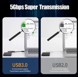 image-USB 3.0 A Male to A Male Cable Data Transfer Super Speed Power Charger