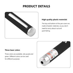 image-3 Packs 900Mile Laser Pointer Pen Green Blue Red Light Visible Beam