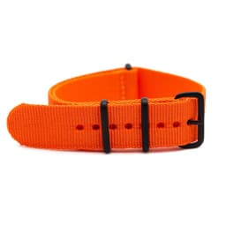 image-18mm 20mm 22mm Durable Military Woven Nylon Wrist Watch Band Quick