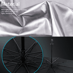 image-51" Car Windshield Sun Shade Foldable Umbrella Front Window Cover