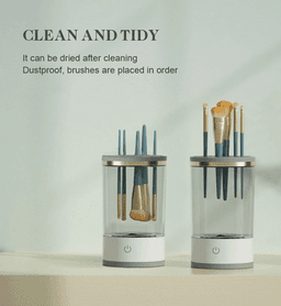image-Automatic Brush Cleaner Electric Makeup Brush Cleaning Machine Fast