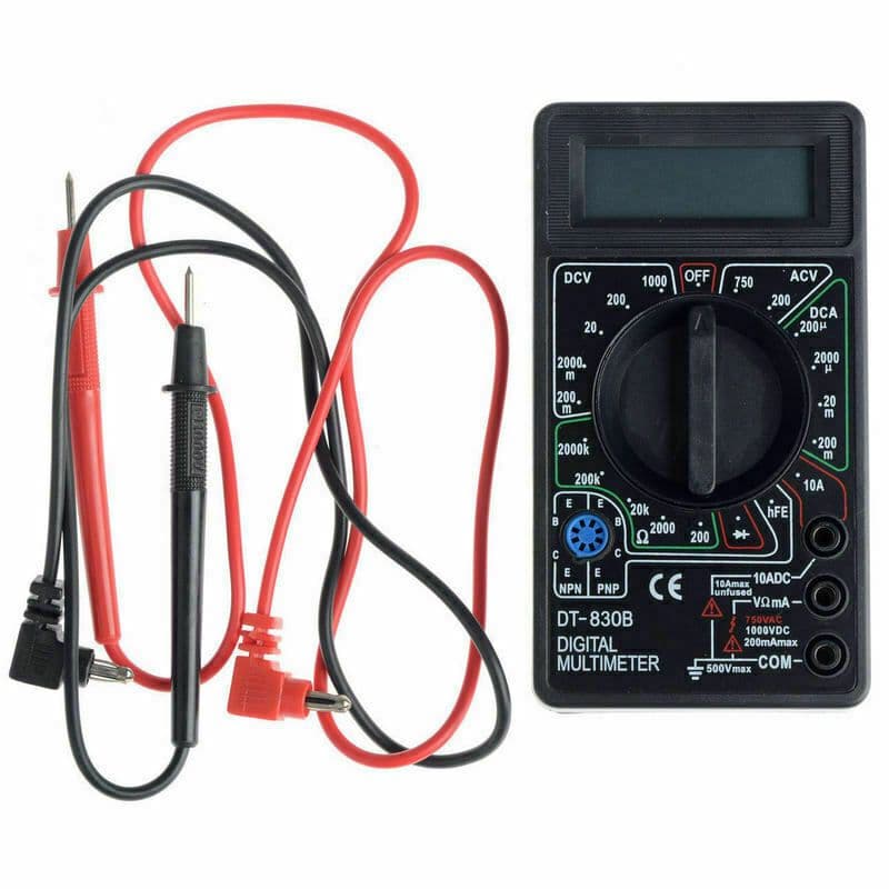 image-7 Fn Digital Multimeter AC DC Voltage Volt 10 Amp Current Resistance