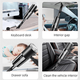 image-120W Cordless Handheld Vacuum Cleaner Small Mini Portable Car Auto