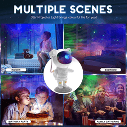 image-Astronaut Projector Galaxy Starry Sky Night Light Ocean Star LED Lamp