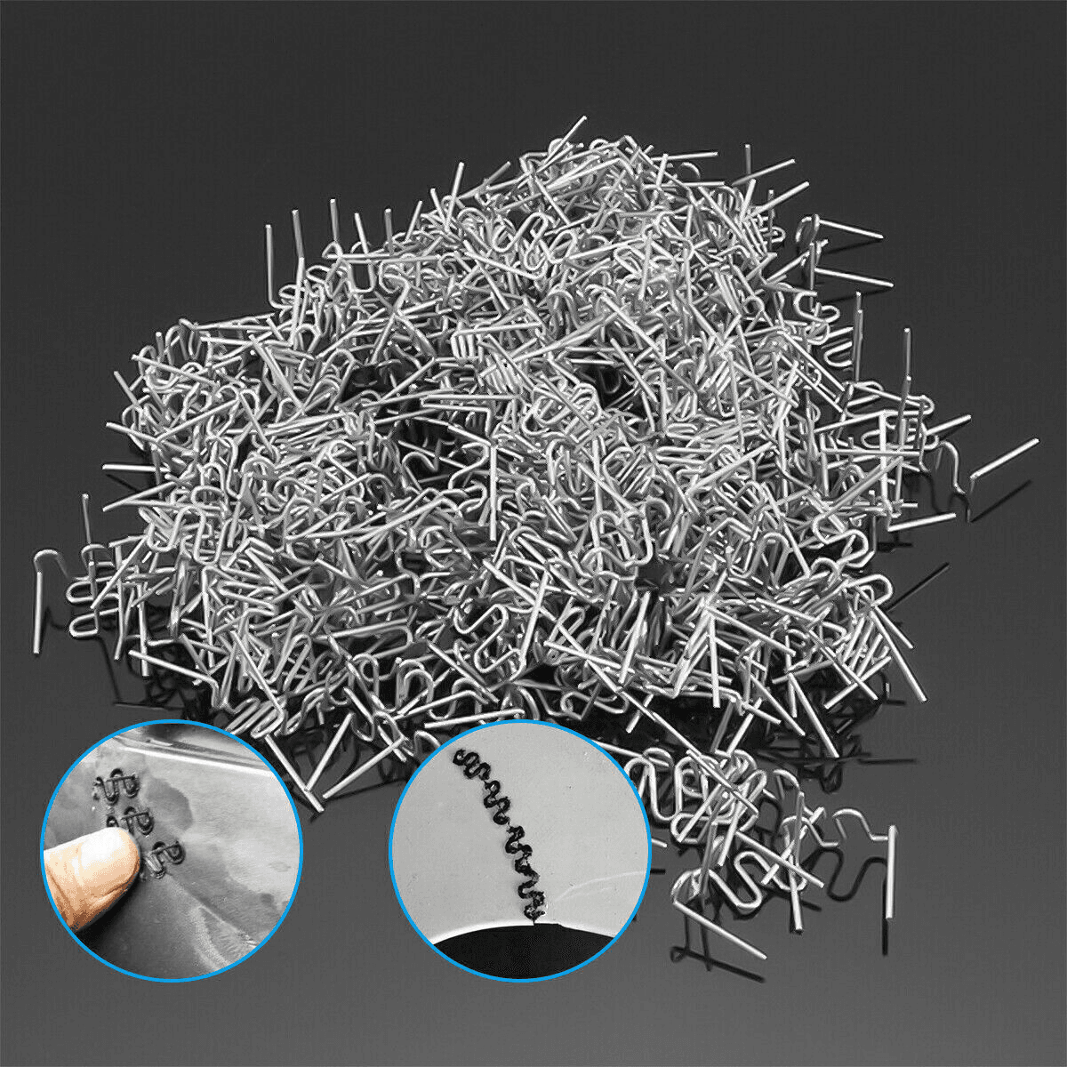 image-500PCS Hot Stapler Staples Repair Kit For Plastic Welder Gun Car