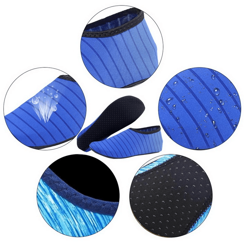 image-Water Shoes Men Women Skin Socks Aqua Surf Beach Yoga Swim Barefoot