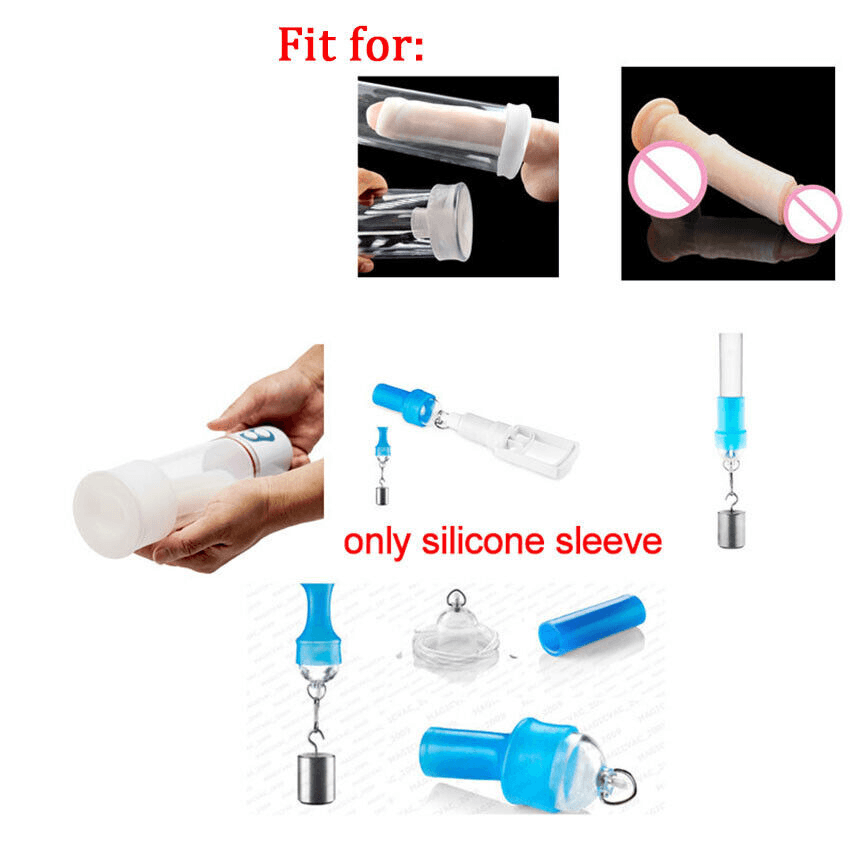image-Male Penis-Extender Stretcher Max Vacuum Enhancer Enlarger Silicone