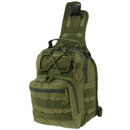 image-Mens Backpack Tactical Sling Shoulder Bag Molle Travel Chest Pack