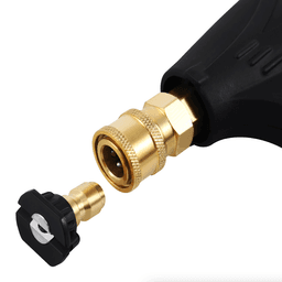 image-1/4" High Pressure Washer Gun 4000 PSI Car Wash Foam Spray Short Wand