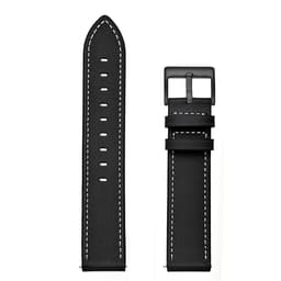 image-18mm 20mm 22mm Classic Genuine Leather Watch Band Strap Quick Release
